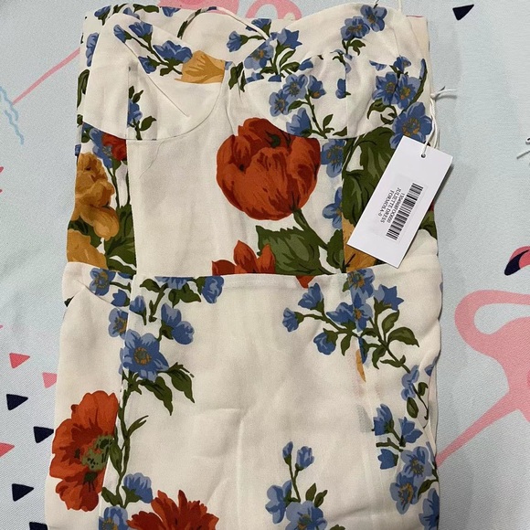 NWT Reformation Juliette Dress Color: Formosa - Picture 7 of 7